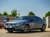 Used VW CC Black Edition 184 HP (135 kW) 2016 Blue Sedan