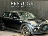 Begagnad Mini ONE Hatch 2017 Svart Halvkombi