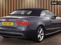 Used Audi A5 Cabriolet S-Line 177 HP (130 kW) 2012 Grey Cabriolet