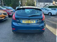 Used Ford Fiesta Zetec 67 HP (49 kW) 2009 Green Hatchback