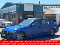Used BMW 320 M Sport 2019 Blue Sedan