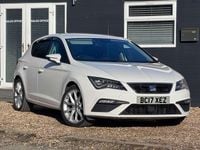 Used Seat Leon FR 2017 White Hatchback