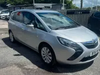 Used Vauxhall Zafira 2015 Silver MPV