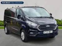 Used Ford Transit Custom Limited 130 HP (95 kW) 2022 Black Van