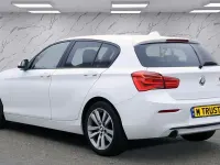 Used BMW 118 Sport Line 136 HP (100 kW) 2019 White Hatchback