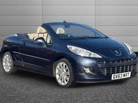 Used Peugeot 207 Allure 120 HP (88 kW) 2013 Blue Cabriolet