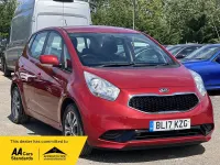 Used Kia Venga 89 HP (65 kW) 2017 Red Hatchback
