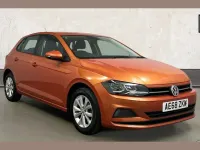 Used VW Polo SE 64 HP (47 kW) 2018 Orange Hatchback