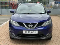 Used Nissan Qashqai Tekna 115 HP (84 kW) 2016 Blue SUV