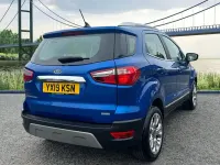 Used Ford Ecosport Titanium 125 HP (91 kW) 2019 Blue SUV
