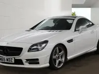 Used Mercedes SLK250 AMG 2015 White Cabriolet