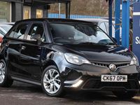 Used MG MG3 106 HP (77 kW) 2017 Black Hatchback