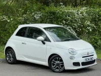 Used Fiat 500 S 70 HP (51 kW) 2014 White Hatchback