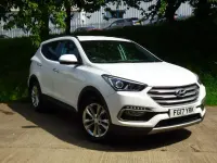 Used Hyundai Santa Fe Premium 200 HP (147 kW) 2017 White SUV
