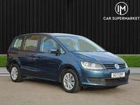 Used VW Sharan S 150 HP (110 kW) 2017 Blue MPV
