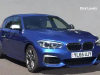 Used BMW M135 Comfort Edition 322 HP (236 kW) 2016 Blue Hatchback
