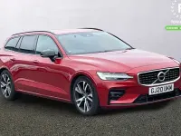 Used Volvo V60 R-Design 190 HP (139 kW) 2020 Red Estate