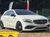 Used Mercedes A220 AMG Line Premium Plus 2016 White Hatchback