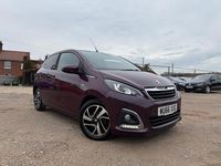 Used Peugeot 108 Allure 82 HP (60 kW) 2016 Purple Hatchback
