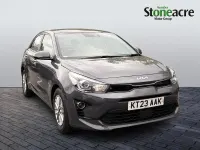Used Kia Rio 99 HP (72 kW) 2023 Grey Hatchback