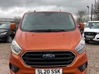 Used Ford Transit Custom Limited 130 HP (95 kW) 2020 Orange Van