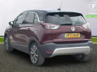 Used Vauxhall Crossland X Elite 82 HP (60 kW) 2018 Red SUV