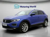 Used VW T-Roc SEL 150 HP (110 kW) 2021 Blue SUV