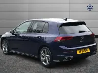 Used VW Golf VII R-line 2021 Blue Hatchback