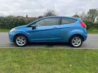 Used Ford Fiesta Zetec 2011 Blue Hatchback