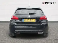 Used Peugeot 308 GT-line 129 HP (94 kW) 2019 Black Hatchback