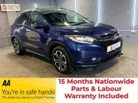 Used Honda HR-V EX 120 HP (88 kW) 2017 Blue SUV