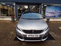 Used Peugeot 308 GT-line 129 HP (94 kW) 2019 Grey Hatchback