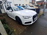 Used Audi A4 S-Line 190 HP (139 kW) 2017 White Estate