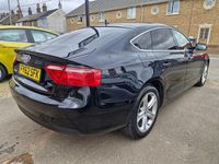 Used Audi A5 Sportback 143 HP (105 kW) 2012 Black Hatchback