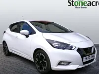 Used Nissan Micra Acenta 92 HP (67 kW) 2022 White Hatchback