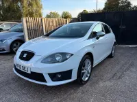 Used Seat Leon FR 2010 White Hatchback