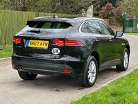 Used Jaguar F-Pace Prestige 163 HP (119 kW) 2017 Black SUV