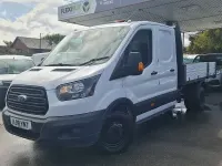 Used Ford Transit 130 HP (95 kW) 2018 White Van