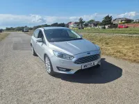 Used Ford Focus Titanium X 2017 Moondust silver metallic Hatchback