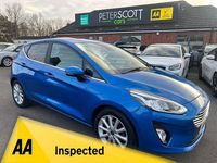 Used Ford Fiesta Titanium 100 HP (73 kW) 2019 Blue Hatchback