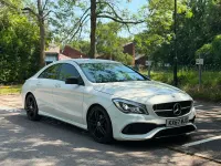 Used Mercedes CLA180 AMG line 2017 White Coupe