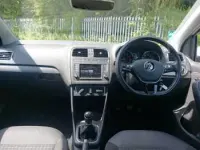 Used VW Polo Match 90 HP (66 kW) 2016 White Hatchback