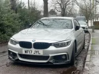 Usado BMW 435 M Sport 2017 Plateado Coupe