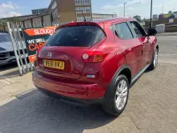Used Nissan Juke Acenta 110 HP (80 kW) 2012 Red SUV