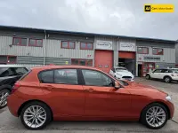Used BMW 118 Sport Line 143 HP (105 kW) 2014 Orange Hatchback