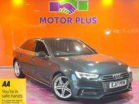 Used Audi A4 S-Line 218 HP (160 kW) 2017 Grey Sedan