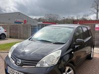 Begagnad Nissan Note N-TEC 2012 Svart Halvkombi