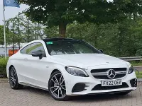 Used Mercedes C43 AMG Premium Plus 390 HP (286 kW) 2022 White Coupe