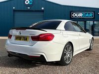 Used BMW 430 Cabriolet M Sport 252 HP (185 kW) 2018 White Cabriolet