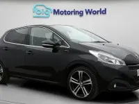 Used Peugeot 208 GT-line 110 HP (80 kW) 2019 Black Hatchback